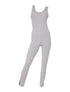 Combinaison bandes sport - gris - 1