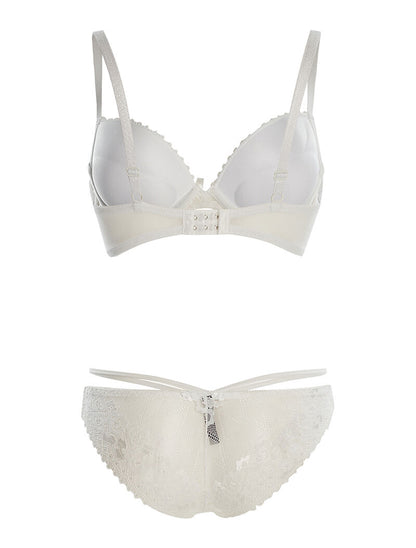 Ensemble SG et culotte lace out - blanc - 2