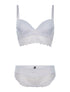 Ensemble SG et culotte dentelle - blanc - 1