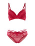 Ensemble SG et culotte fines lanières - rouge - 3