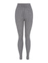 Legging côtelé - gris - 1