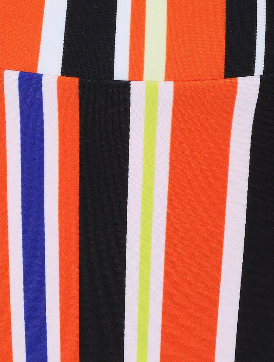 Bikini à brassière à liens a nouer au cou - Orange - 3