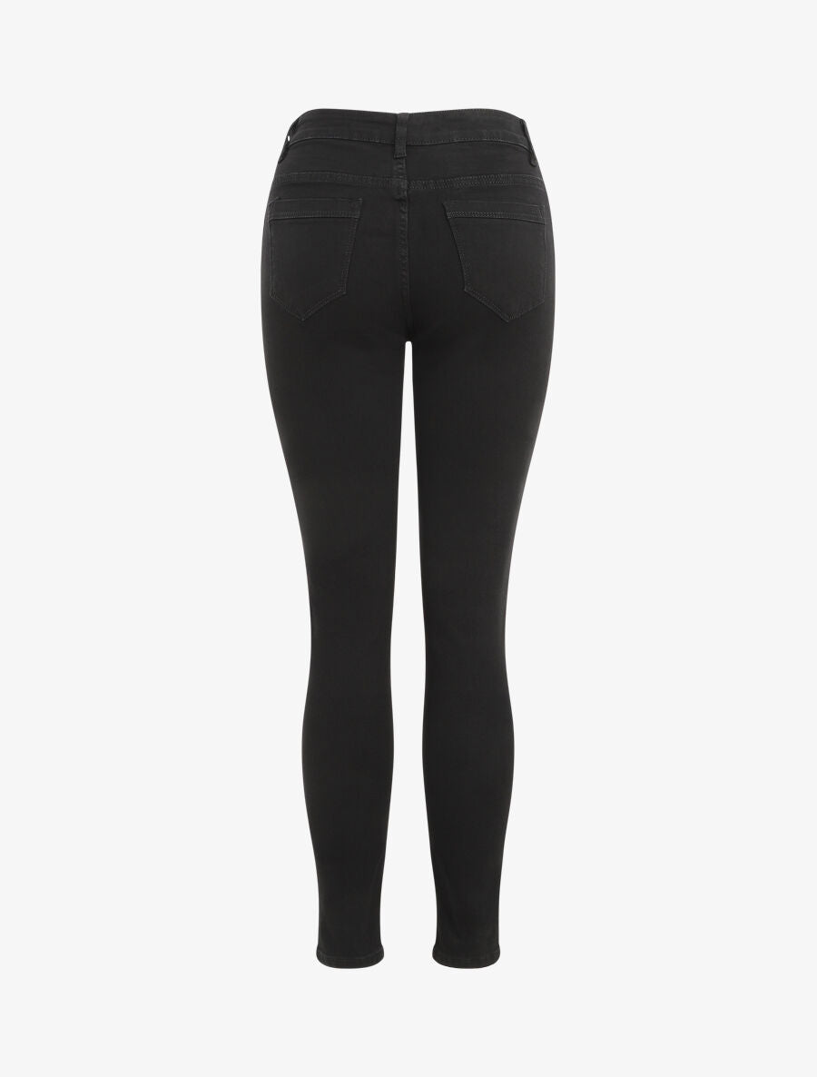 Jean basique coupe skinny - Noir - 2