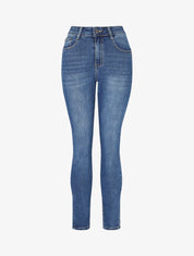 Jean push up basique coupe skinny - Bleu - 1