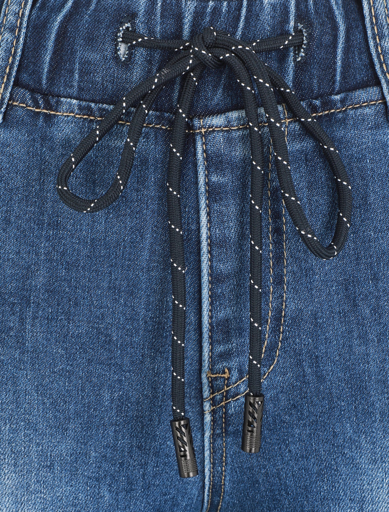 Jegging à ourlet - Bleu - 3