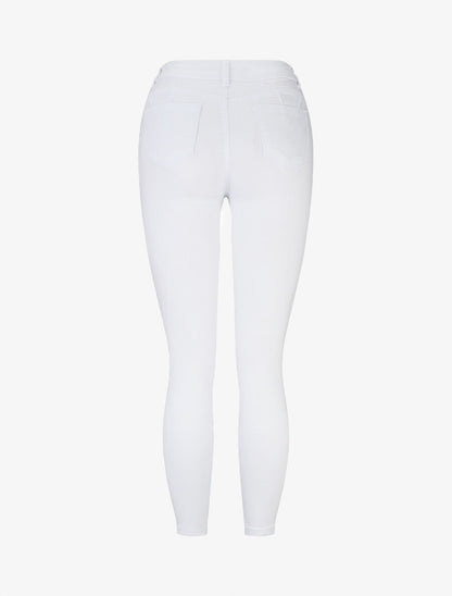Jean push up coupe skinny - Blanc - 2