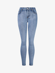 Jean push up coupe skinny - Bleu - 1