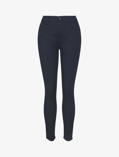 Jean skinny uni grande taille - Marine - 4