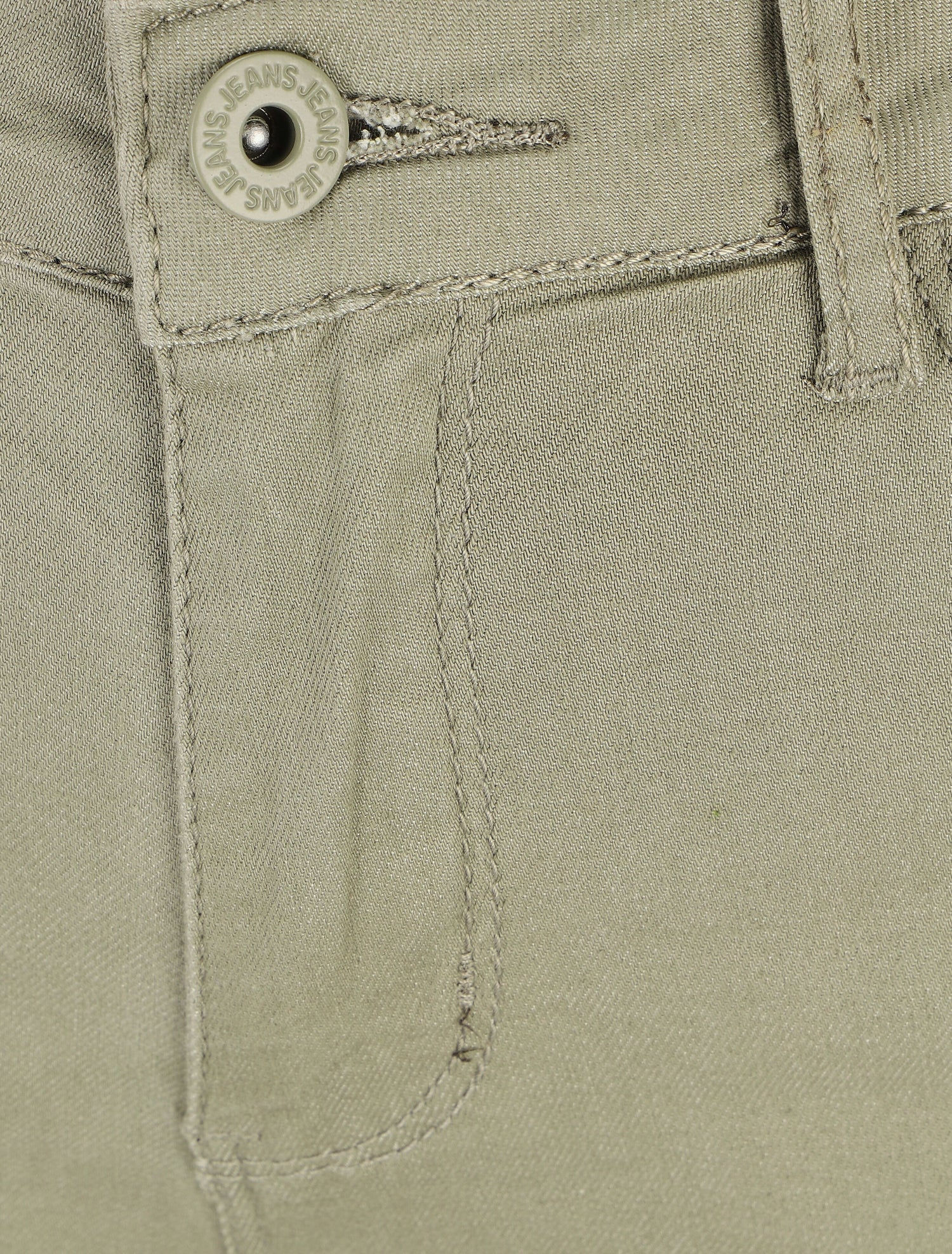 Bermuda push up uni coupe droite - Kaki - 3
