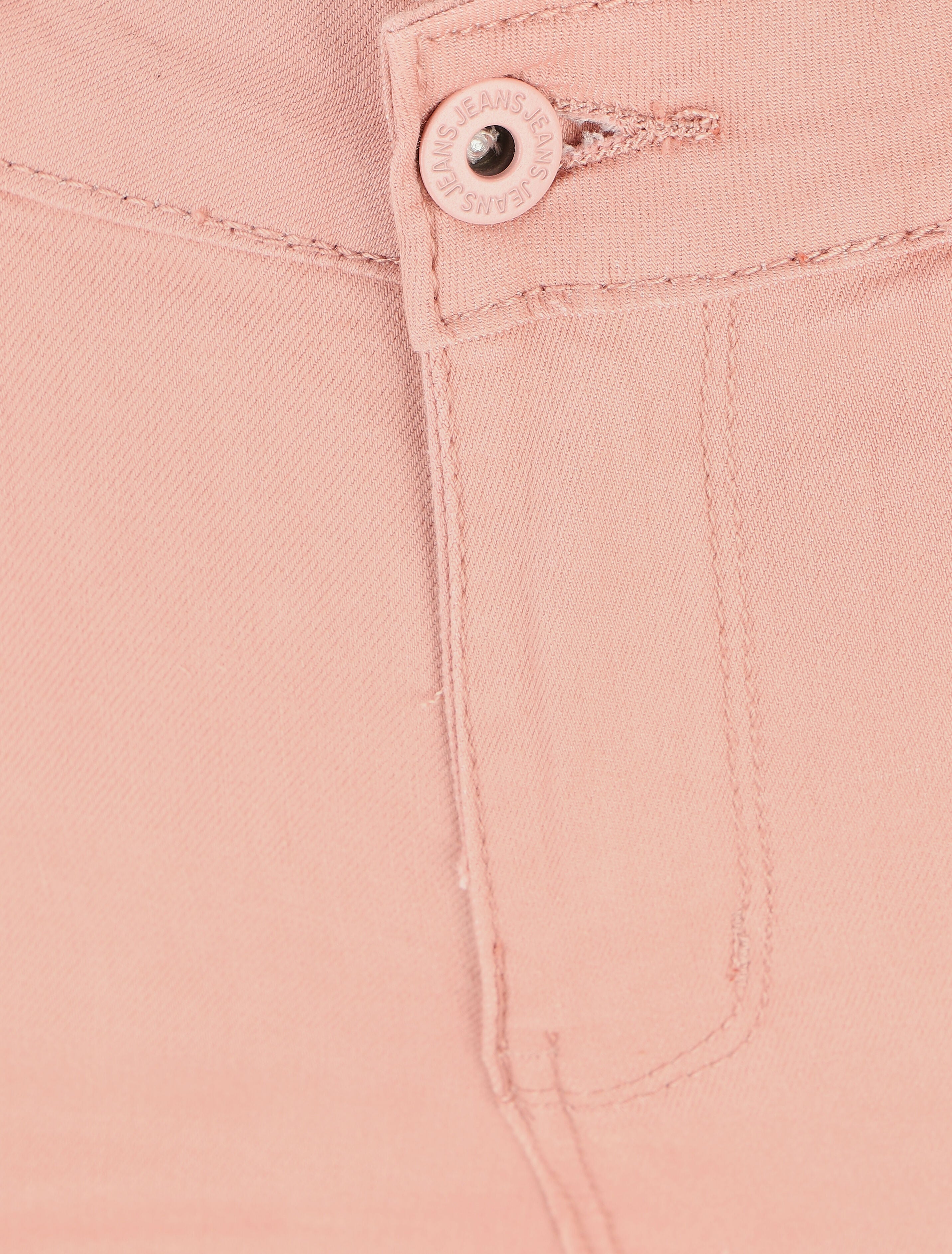 Bermuda push up uni coupe droite - Rose - 3