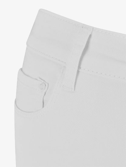 Jean uni coupe slim - Blanc - 3