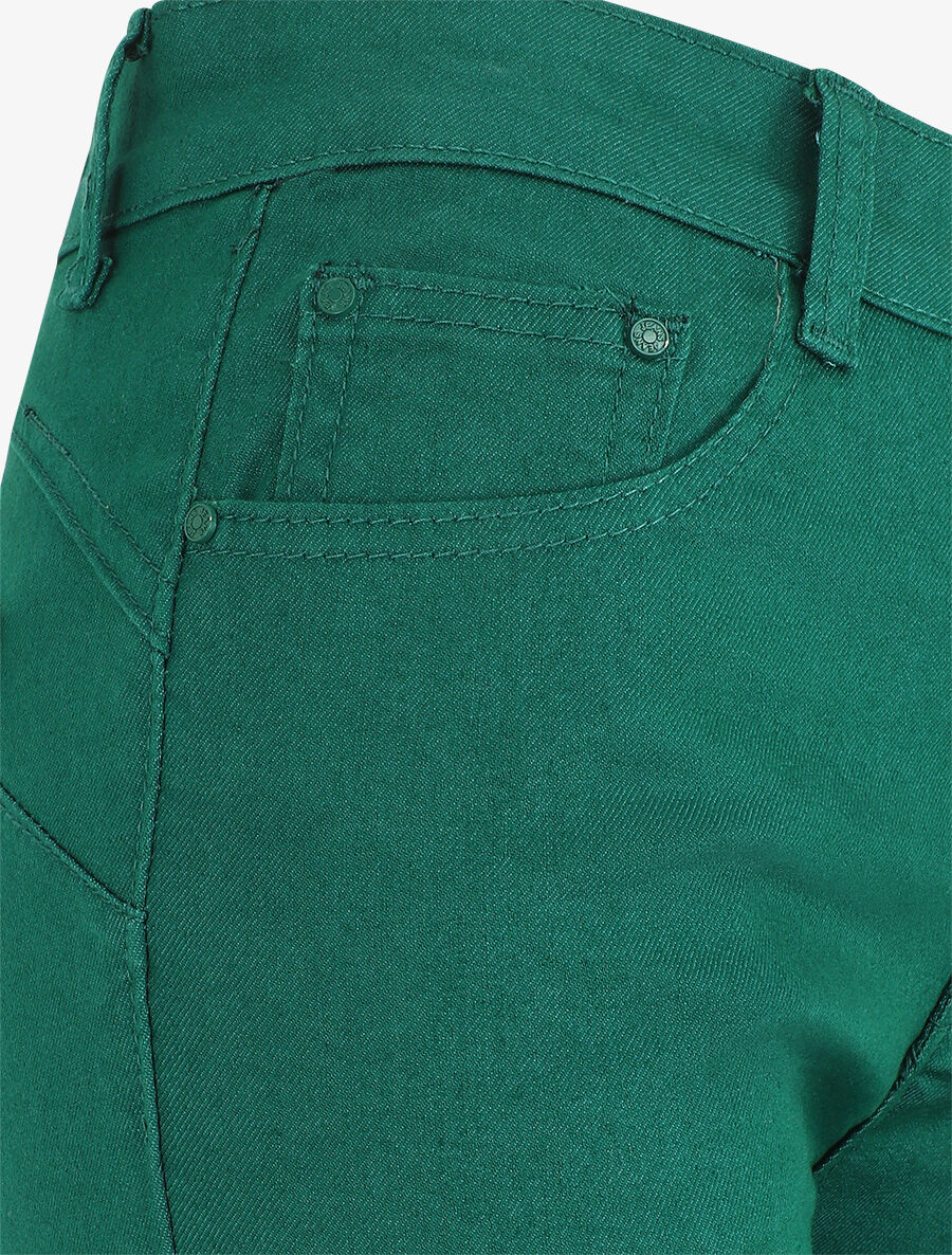 Jean skinny grande taille push up - Vert - 3