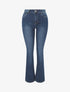Jean push up coupe bootcut - Bleu - 1
