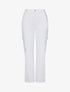 Jean cargo coupe droite - Blanc - 1