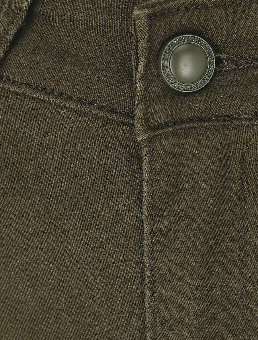 Jean uni coupe slim - Kaki - 3