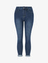 Jean push up 7/8 coupe slim - Bleu - 4