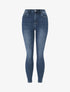 Jean basique coupe skinny - Bleu - 1