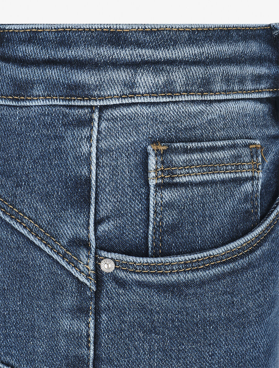 Jean basique coupe skinny - Bleu - 3