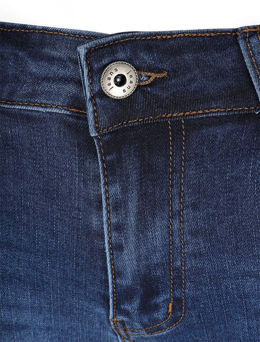 Jean push up classique coupe slim - Bleu denim - 3