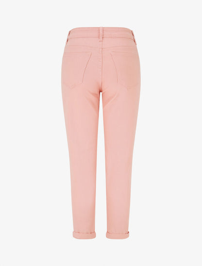 Jean mom taille haute - Rose - 2