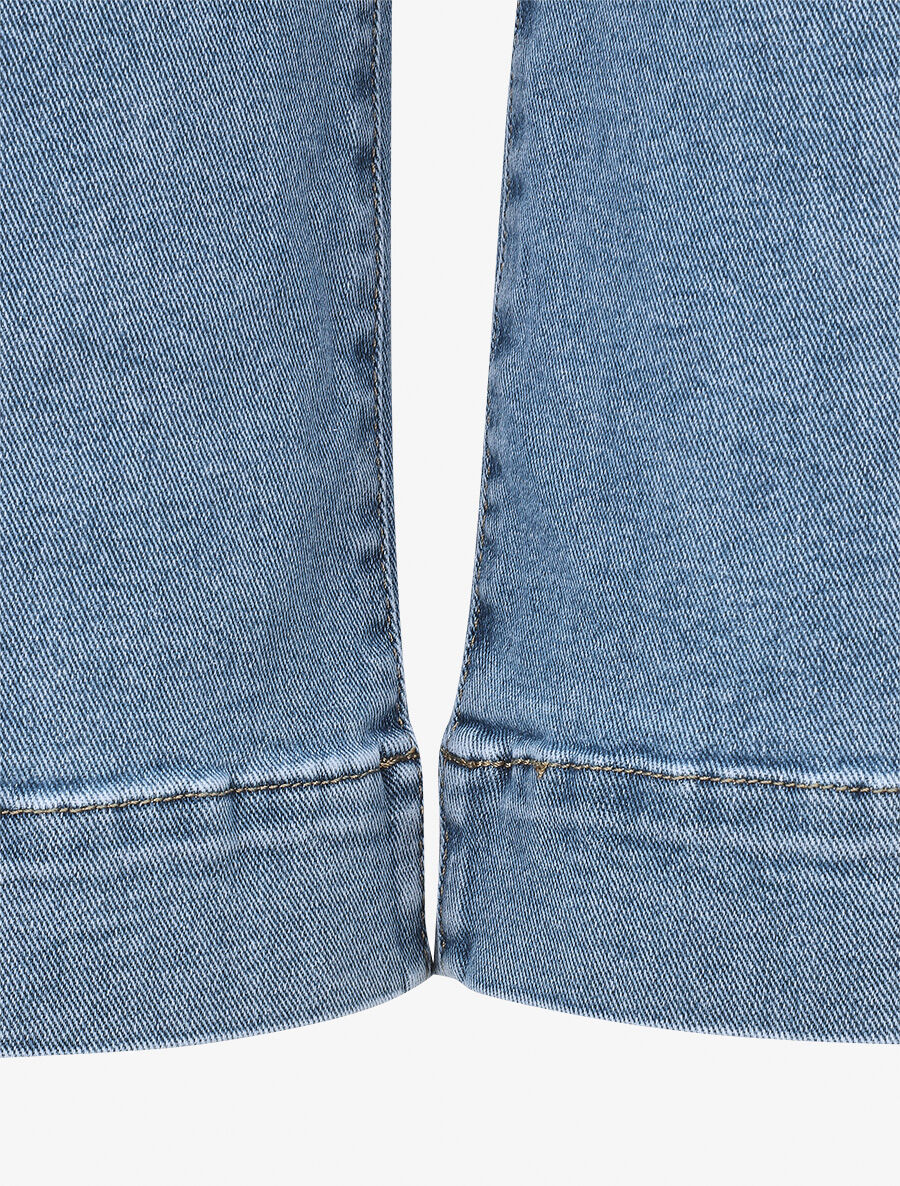 Jean wide leg classique - Bleu - 3