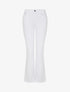 Jean uni coupe bootcut - Blanc - 1