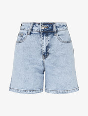 Short classique en jean - Bleu - 1