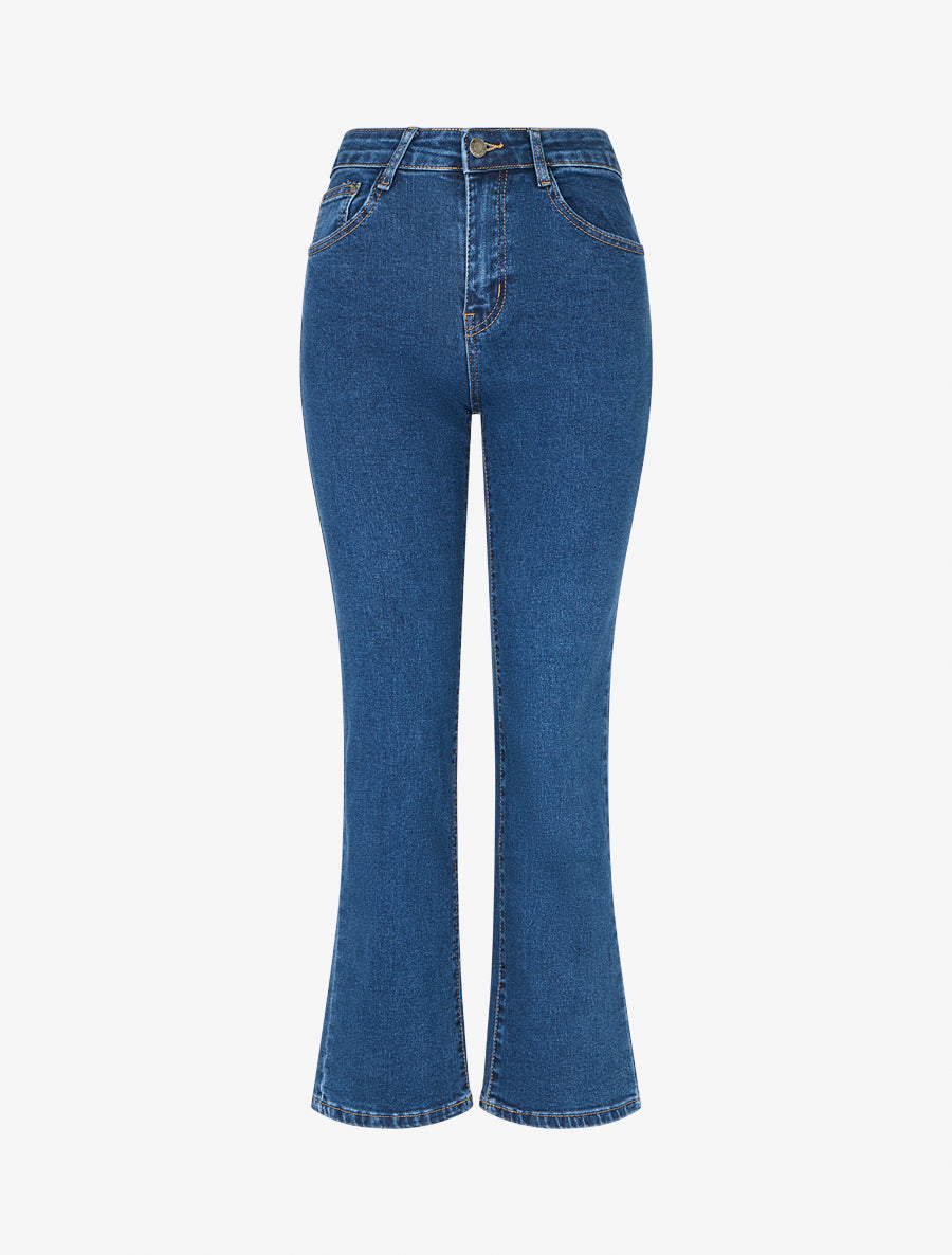 Jean standard coupe droite - Bleu - 1