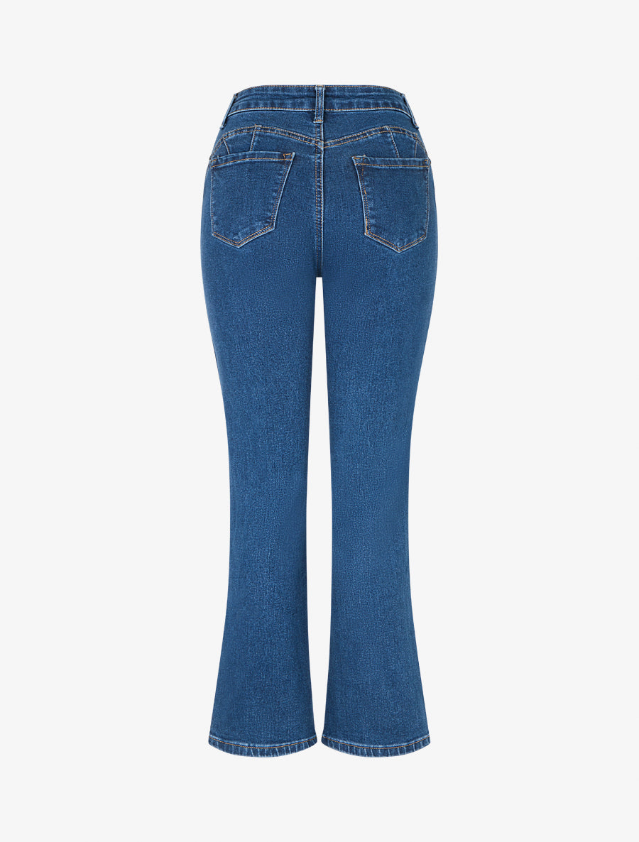 Jean standard coupe droite - Bleu - 2