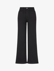 Jean wide leg coupe ample - Noir - 1