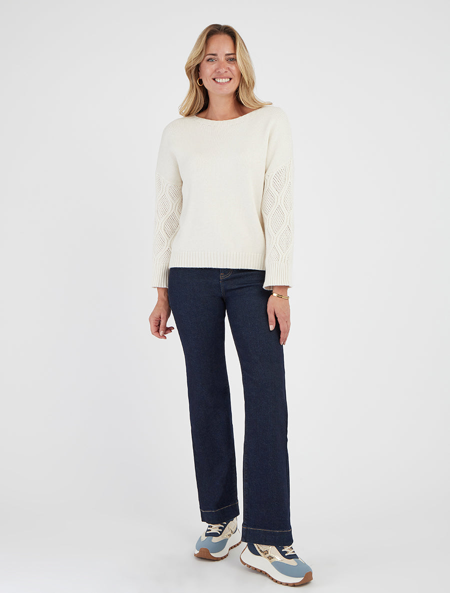 Jean a taglio dritto - Blu