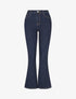 Jean classique coupe flare - Bleu - 1