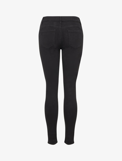 Jeans skinny push up a vita alta - Nero