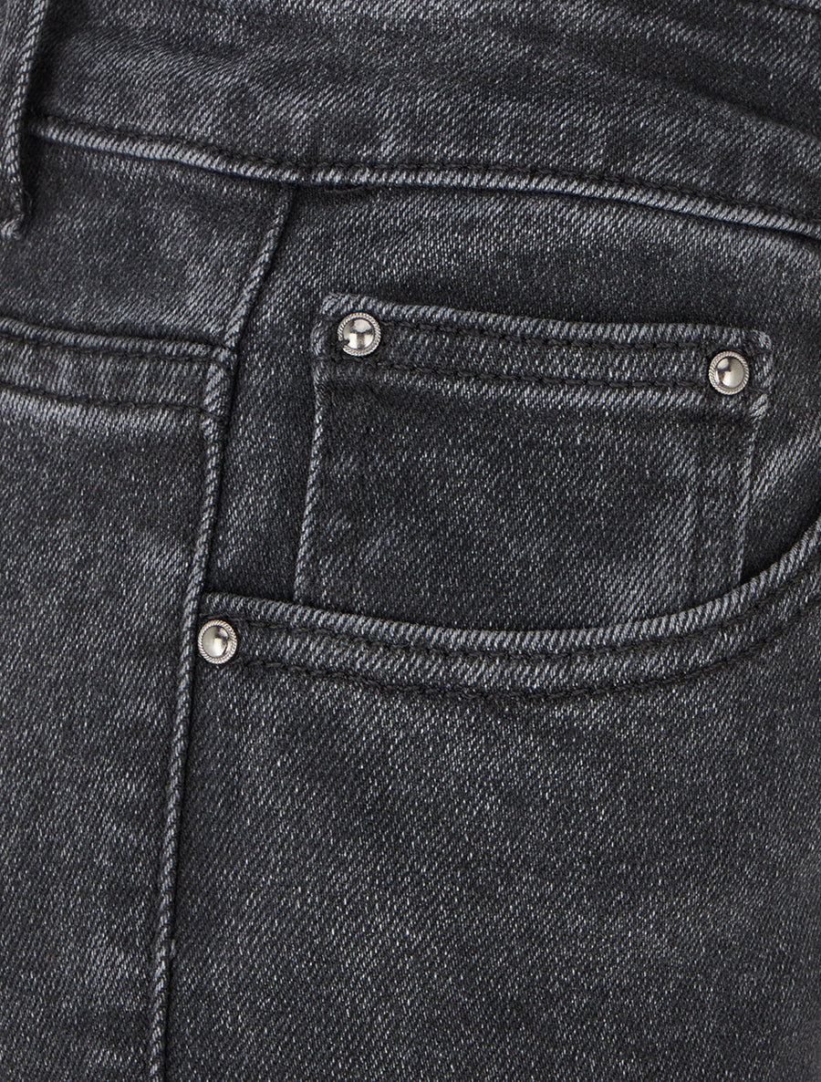 Jean classique coupe skinny - Noir - 3