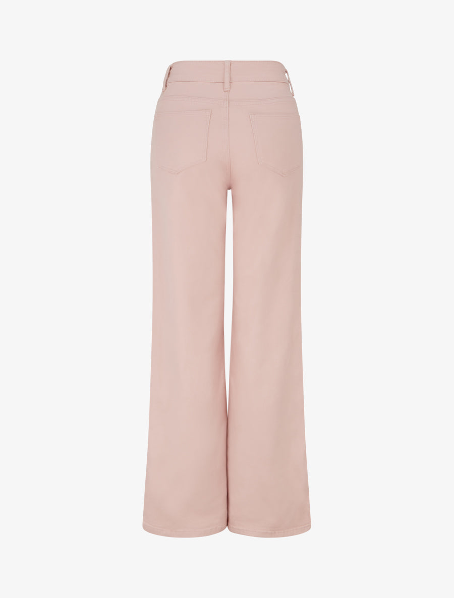 Jean coupe droite à 4 poches - Rose - 2