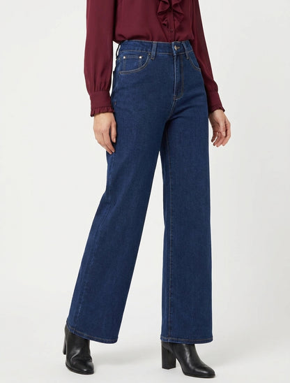 Jean a gamba larga standard - Blu