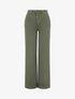 Jean uni wide leg - Kaki - 1
