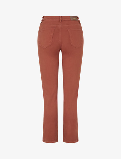 Jean slim uni taille haute - Rouille - 2