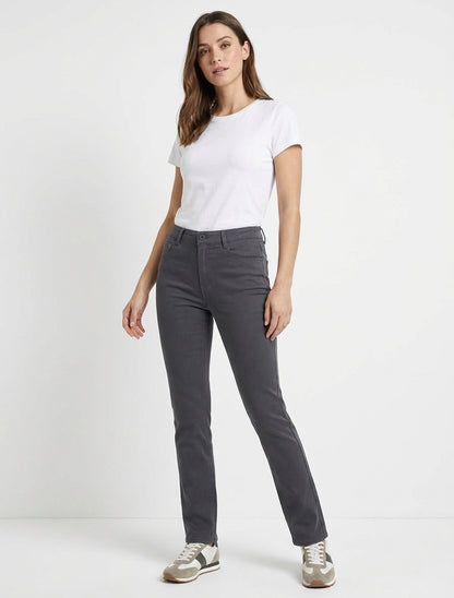 Jean taglio dritto uniforme - Grigio scuro