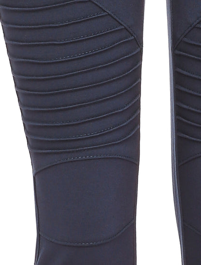 Legging à cuisses stylisées - Marine - 3