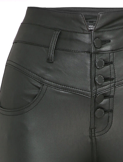 Jean skinny enduit - Noir - 3