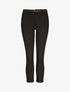 Pantalon 7/8 à revers - Noir - 1