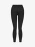 Jean skinny taille haute à strass - Noir - 1