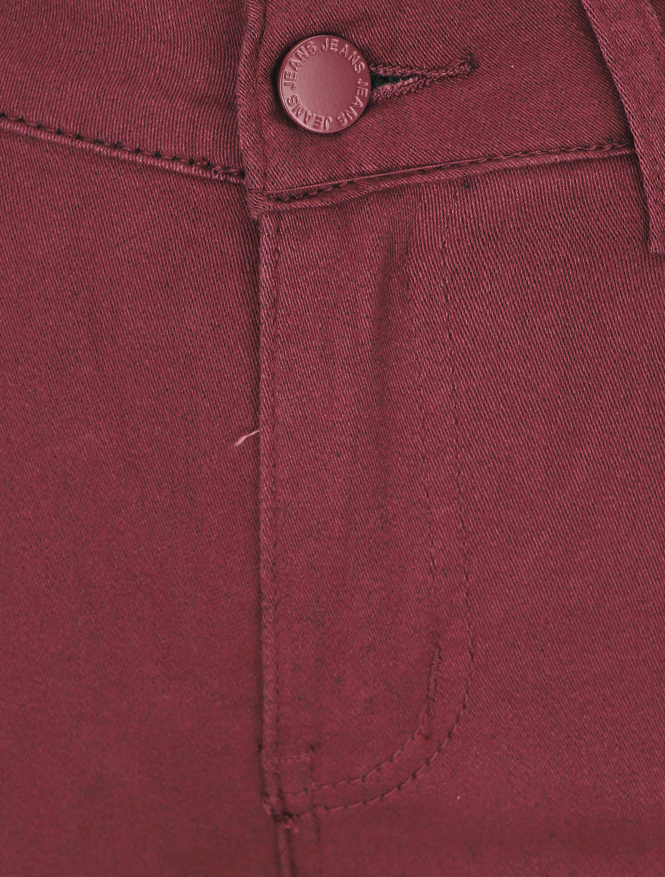 Jean skinny 7/8 push up - Bordeaux - 3