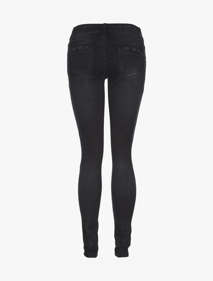 Jean cuisses matelassées - noir - 2