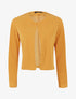 Veste courte à col rond - Jaune - 3