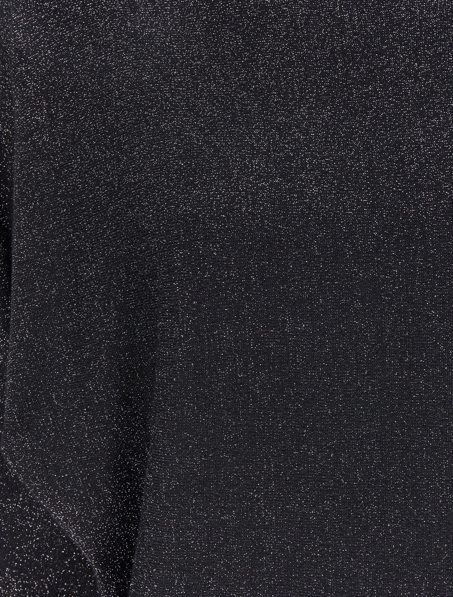 Pull fin oversize chauve-souris irisé - Noir - 3