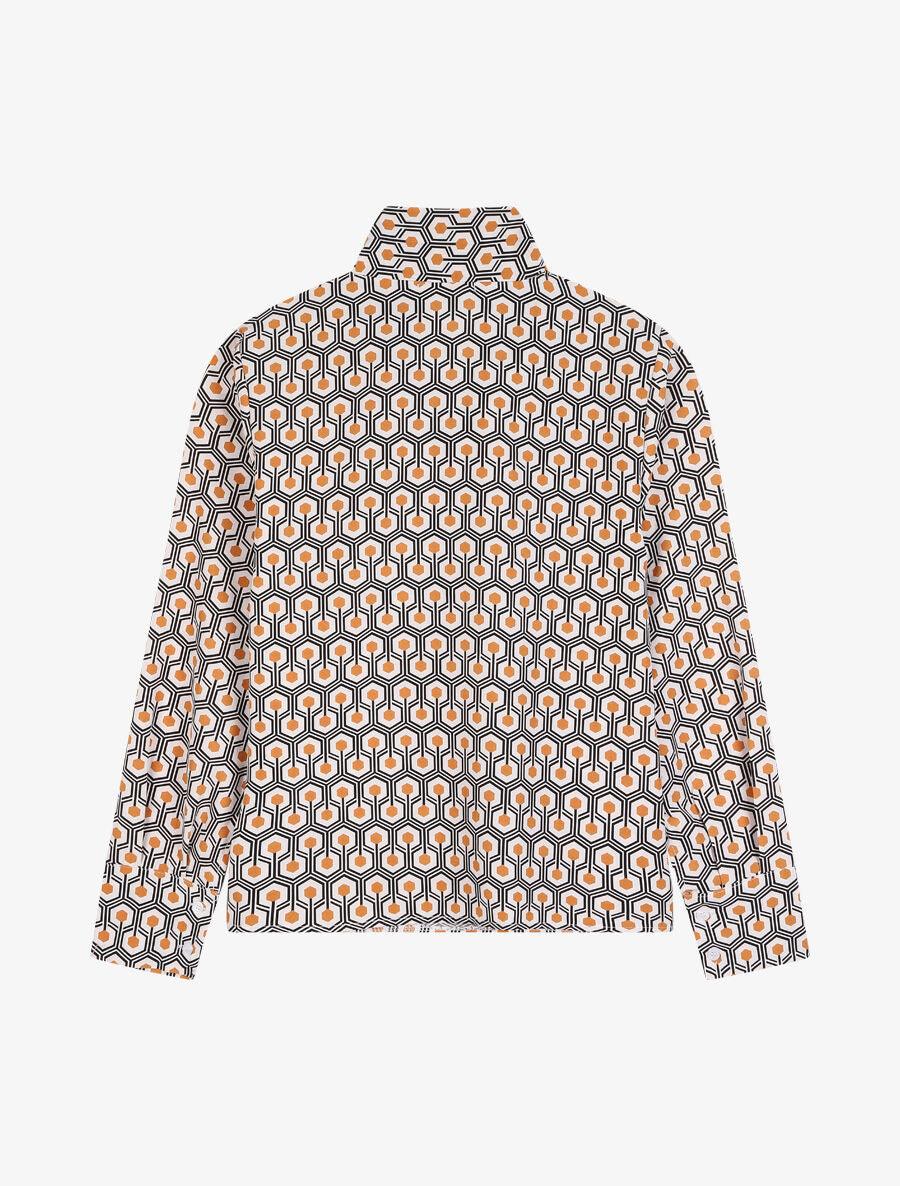 Blouse imprimé nid d&
