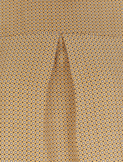 Blouse à motifs géométriques - Jaune - 3