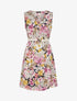 Robe patineuse imprimé fleurs d&